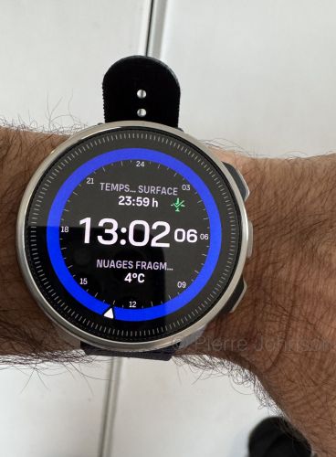 watch face at 24 hours